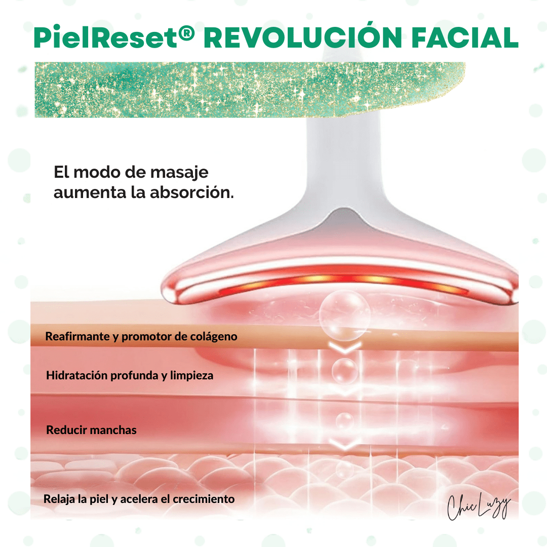 LED Facial PielReset® + 2 GreenMask® ¡GRATIS!