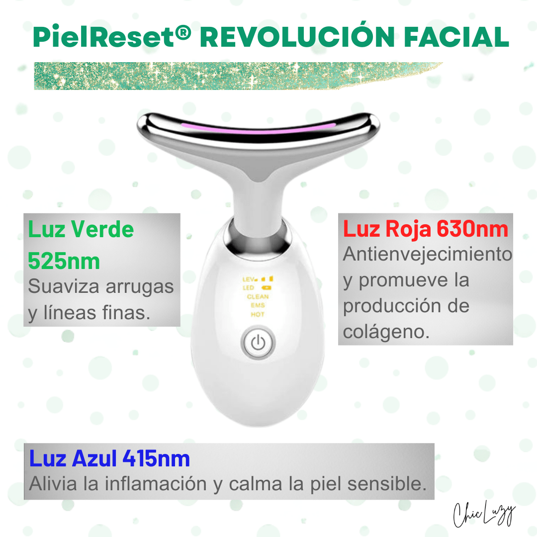 LED Facial PielReset® + 2 GreenMask® ¡GRATIS!