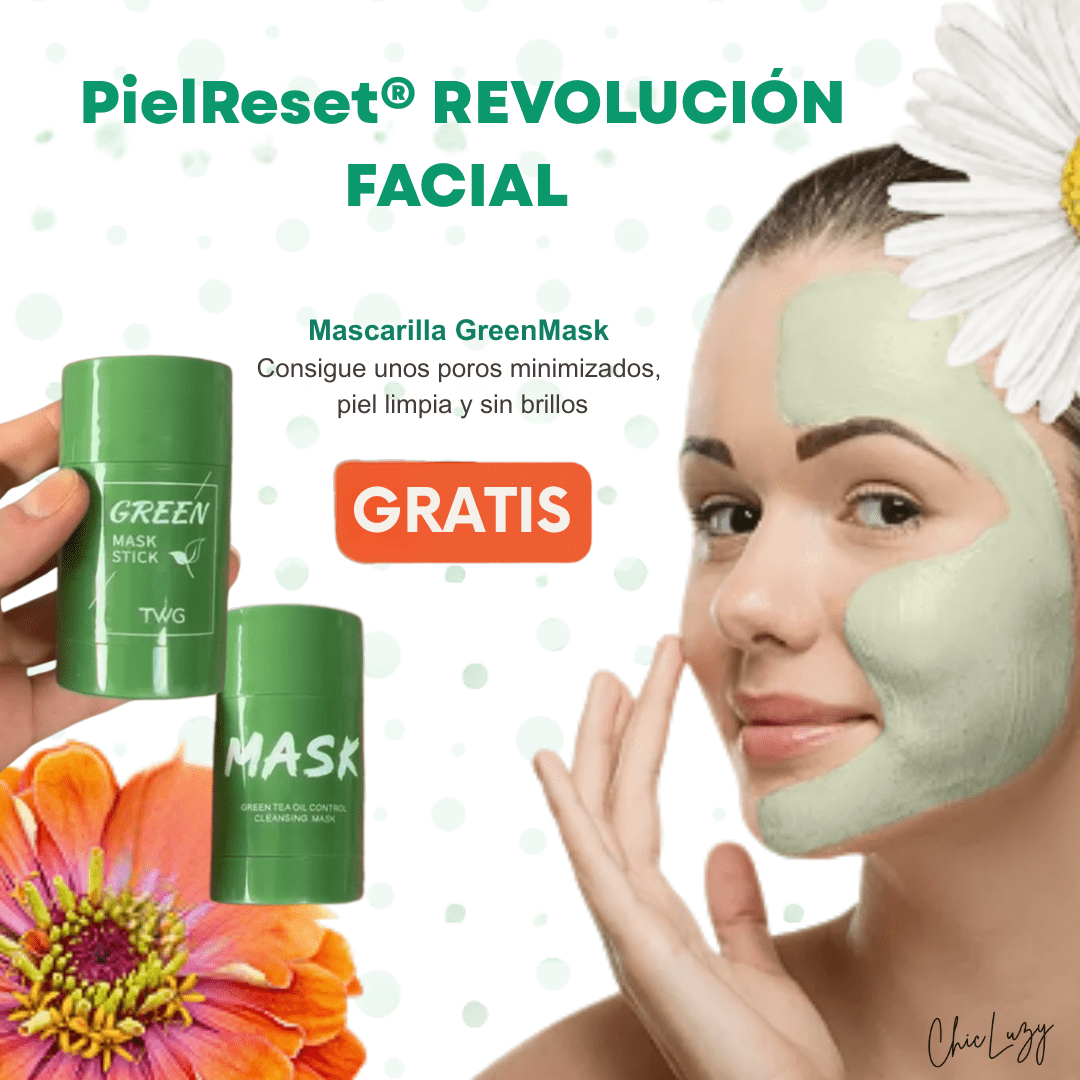 LED Facial PielReset® + 2 GreenMask® ¡GRATIS!