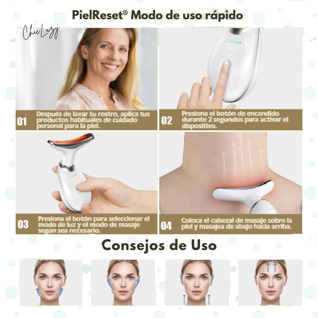 LED Facial PielReset® + 2 GreenMask® ¡GRATIS!