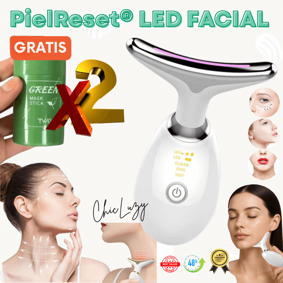 LED Facial  PielReset® + 2 GreenMask®  ¡GRATIS!