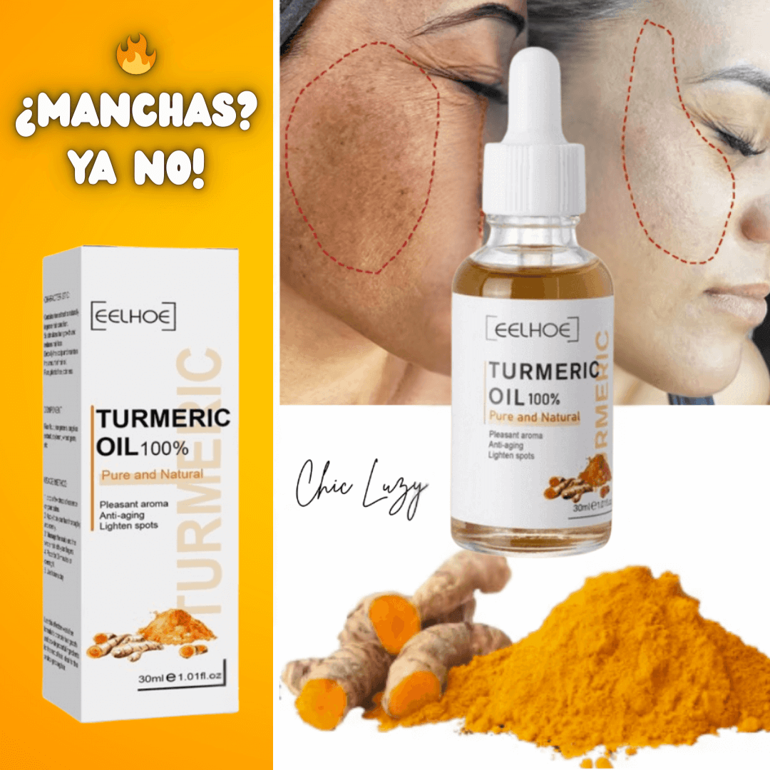 Aceite Cúrcuma Piel® - Manchas fuera en 7 días